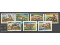 Tanzania 1995 - Faună, serie completă, curată cu clei original