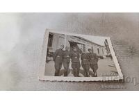 Photo of Five Officers in the Barracks