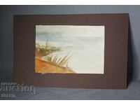 Old Master's drawing watercolor painting landscape