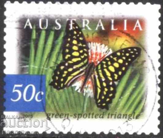 Stamped brand Fauna Butterfly 2003 from Australia
