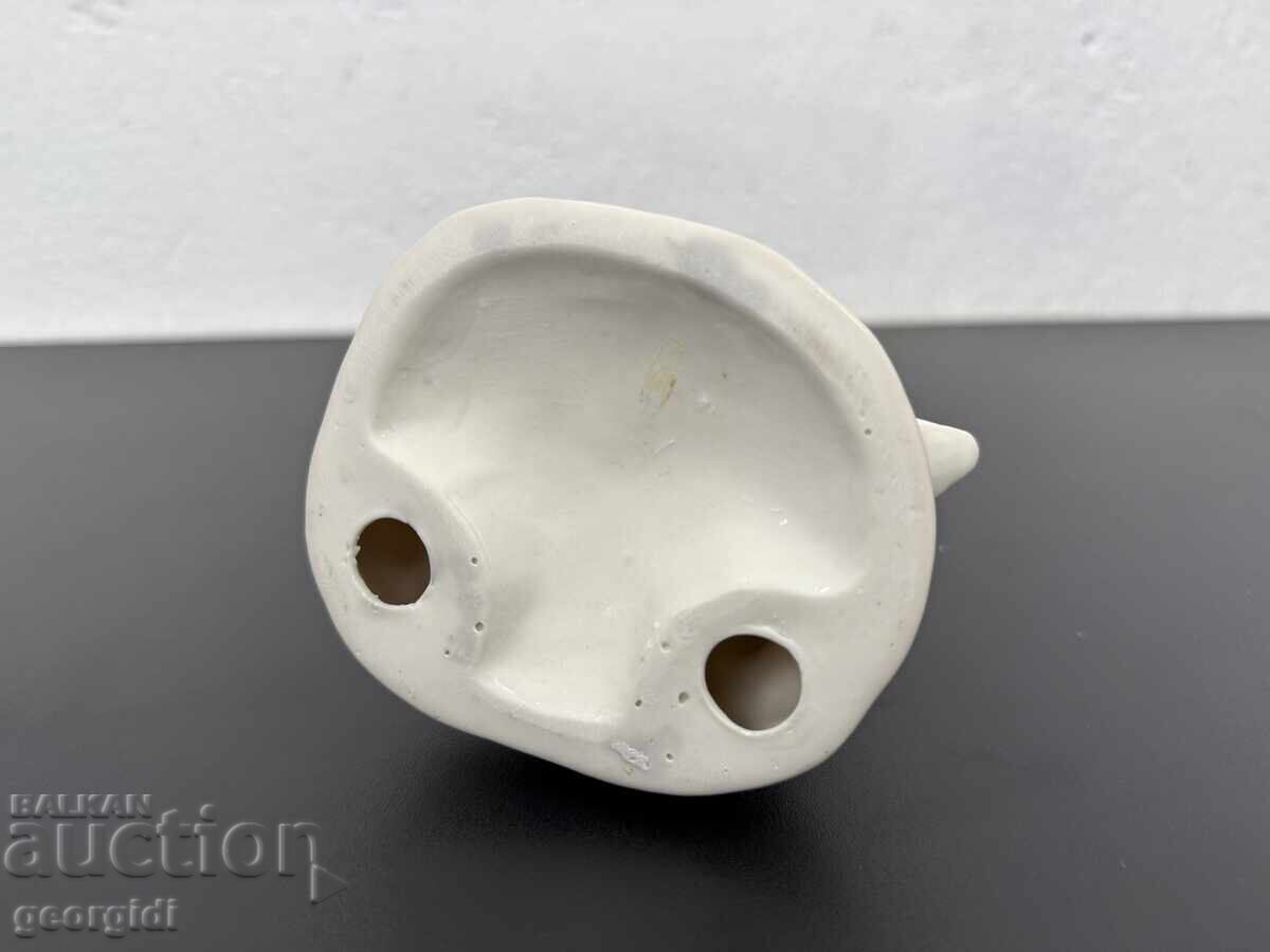 Ισπανικό πορσελάνινο ειδώλιο κοριτσιού με χήνες. №7577 - 7