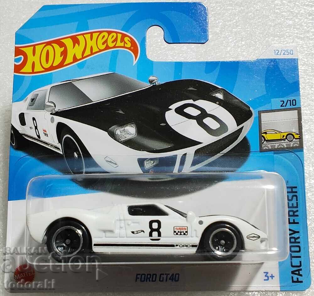 Hot Wheels Ford GT 40 Hot Wheels 1:64 Ford Factory Fresh