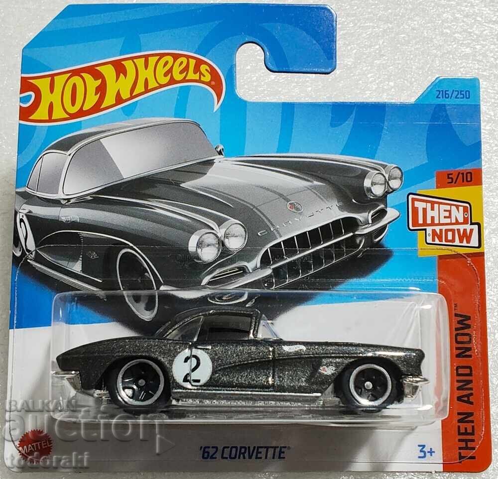 Hot Wheels 62 Corvette Hot Wheels 1:64 Chevrolet Corvette Car