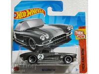 Hot Wheels 62 Corvette Khot Uils 1:64 Chevrolet Corvette Mașinuță