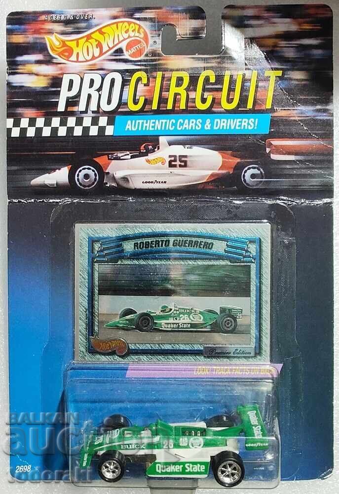Hot Wheels #26 Quaker State Buick IndyCar Khot Uils 1:64 Buick