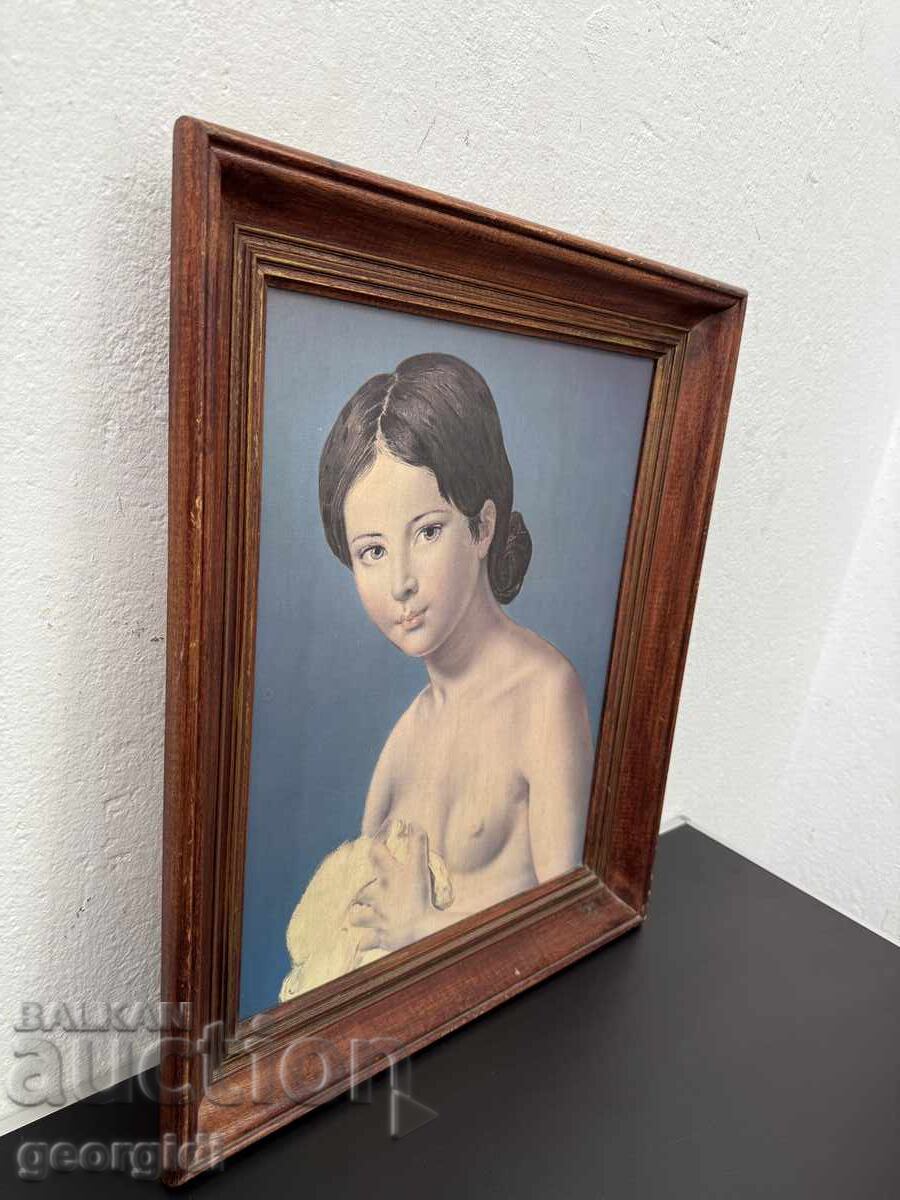 Licitație Tablou - reproducere ulei / corp gol. Nr. 7579