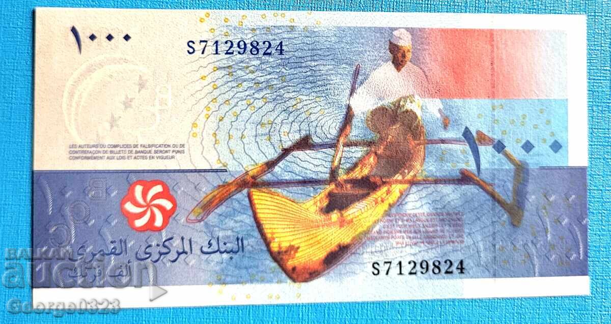 Insulele Comore 2005 1000 franci UNC Nouă