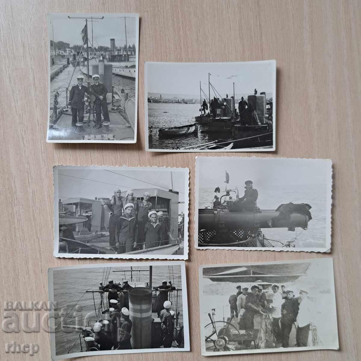 Снимки от торпедоносец тип Дръзки флот офицери 1930те Снимки от торпедоносец тип Дръзки флот офицери 1930те