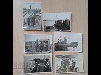Photos of the torpedo boat type Drazki, navy officers, 1930s