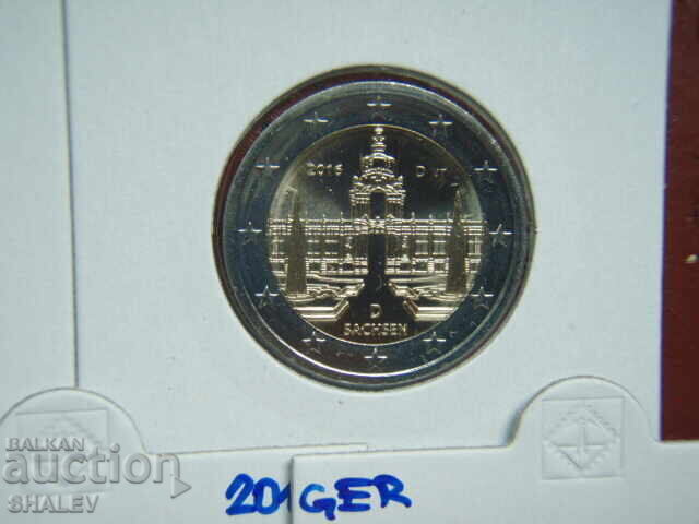 Livrarea 2 Euro 2016 Germania "Sachsen" A,D,F,G,J /Germaniya/ - 2 euro