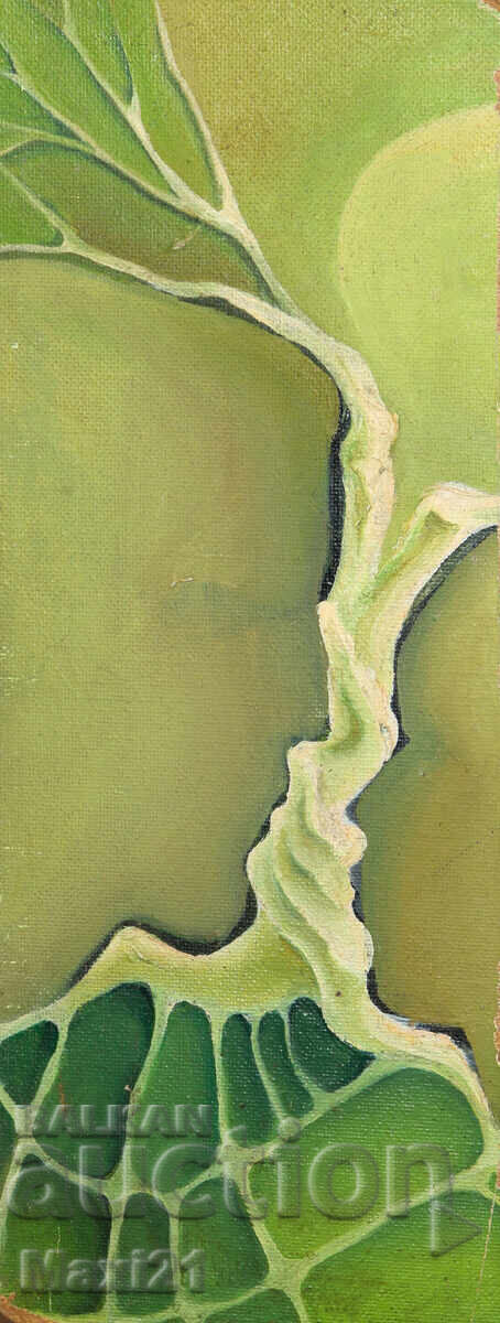 Auction  Oil painting abstract landscape