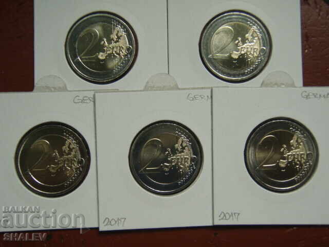 2 Euro 2017 Germania "Reinland" A,D,F,G,J /Germania/ - 2 euro - 6