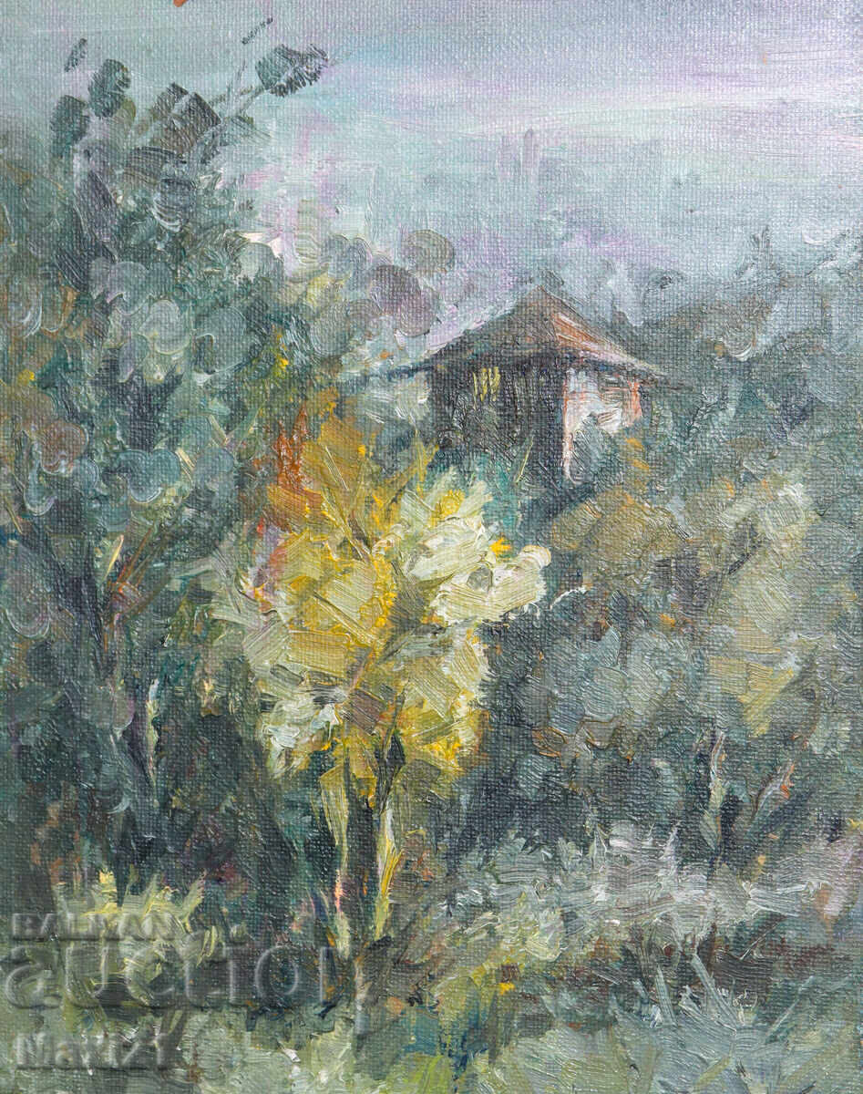 Ελαιογραφία τοπίου, όμορφη φύση