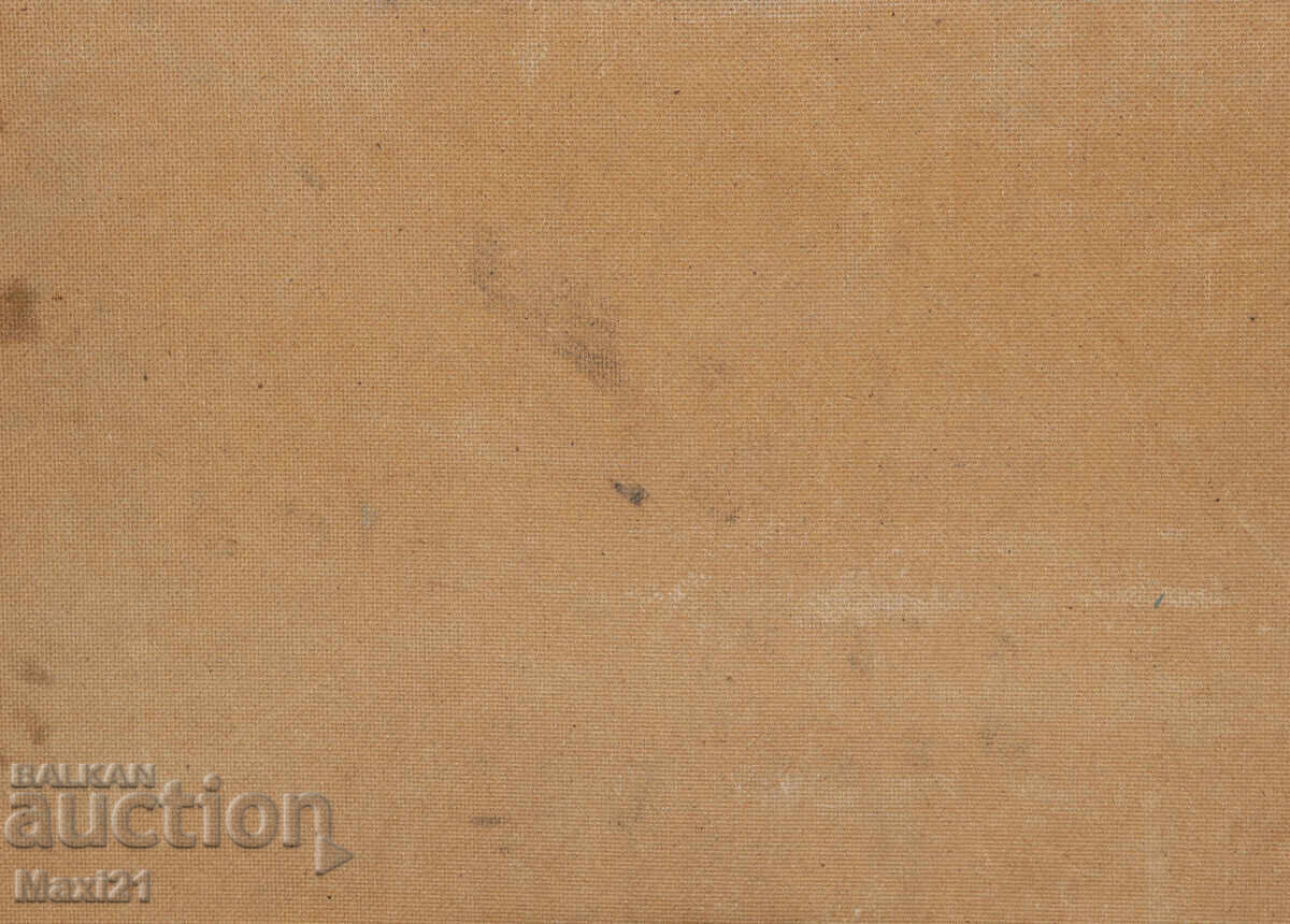 Oil painting, cityscape with boats - 7