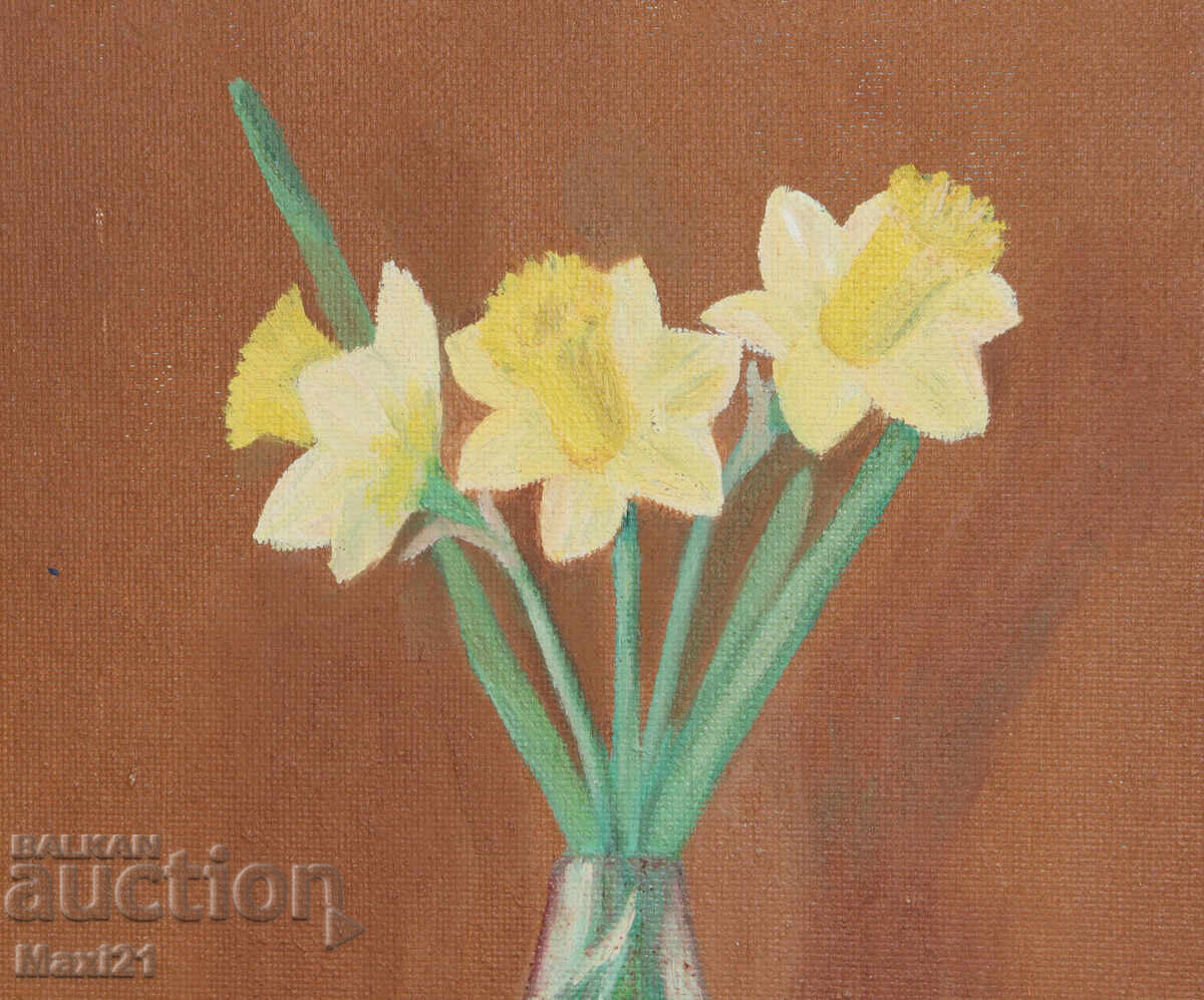 Delivery of Still life painting, vase with flowers Delivery of Still life painting, vase with flowers