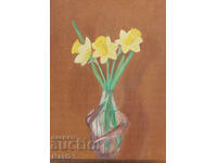 Tablou natură statică, vază cu flori