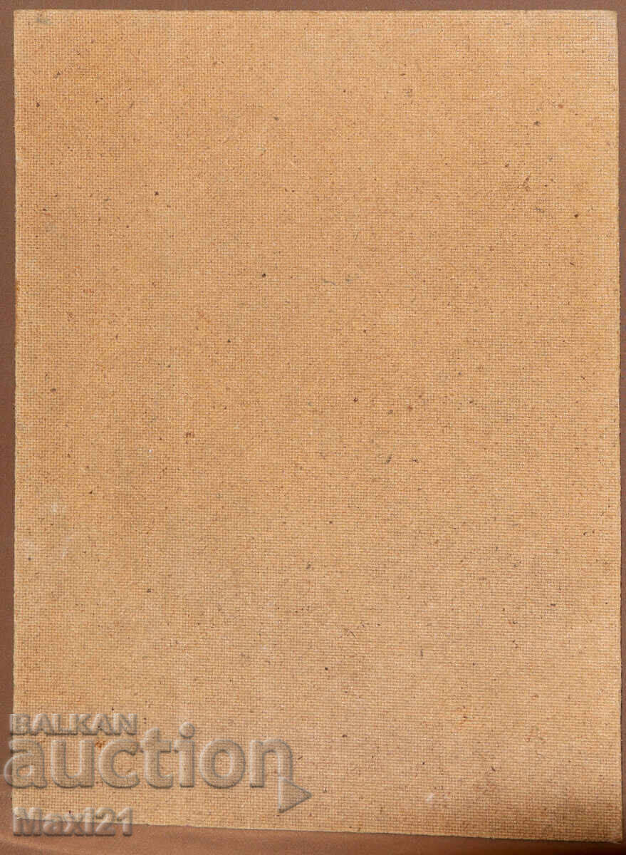 Маслена картина речен пейзаж, красива природа - 7