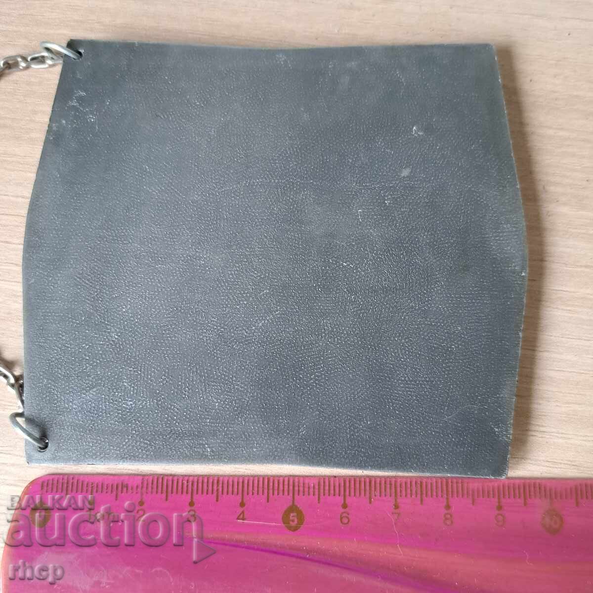 Παράδοση Παλαιό σοβιετικό μεταλλικό σουβενίρ πλακέτα ΕΣΣΔ