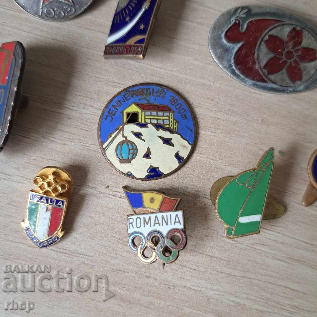 Λοτ 24 εμαγιέ σήματα με τιμή 35.90 BGN | € 18.36