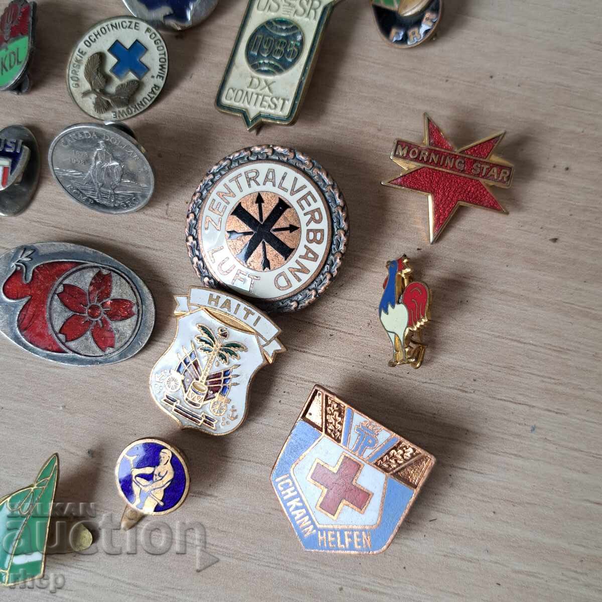 Παράδοση Λοτ 24 εμαγιέ σήματα