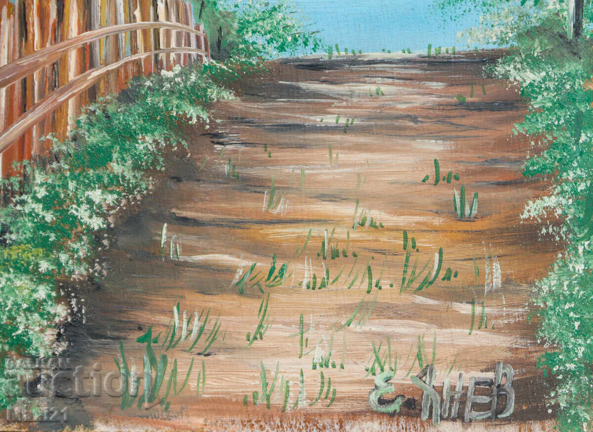 Έργο θαλάσσιου τοπίου, ελαιογραφία - 6