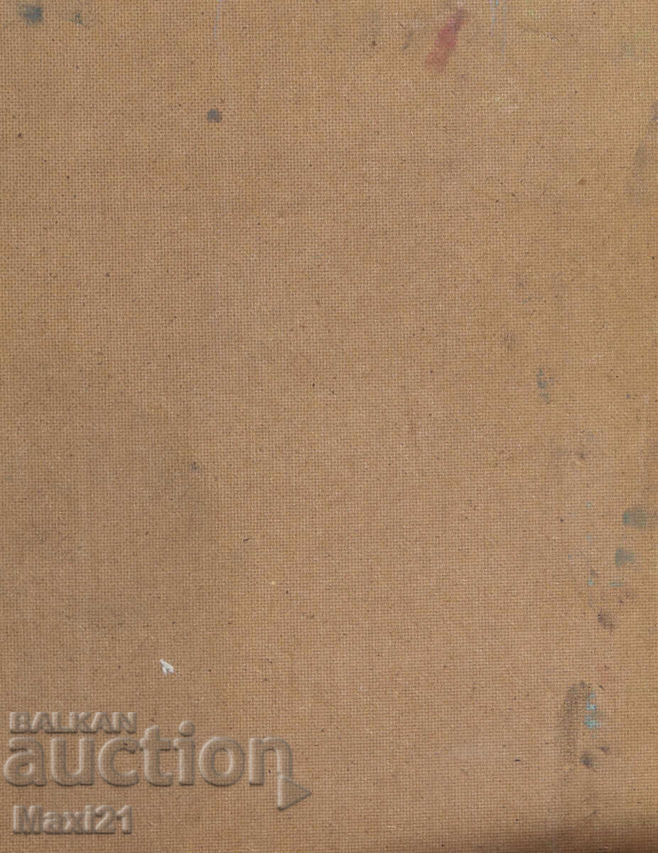 Oil painting wolf - 6