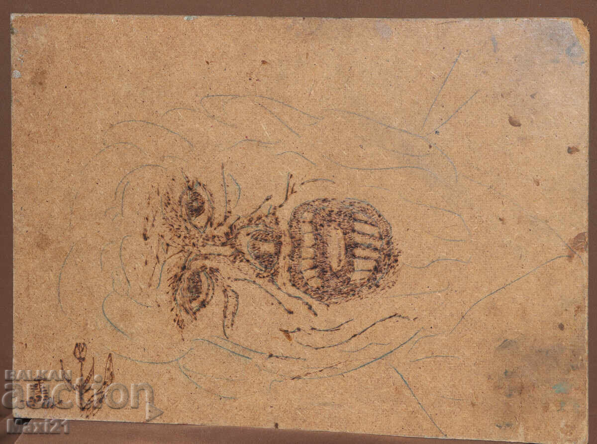 Oil painting natural landscape, house in the mountains - 7 Oil painting natural landscape, house in the mountains - 7