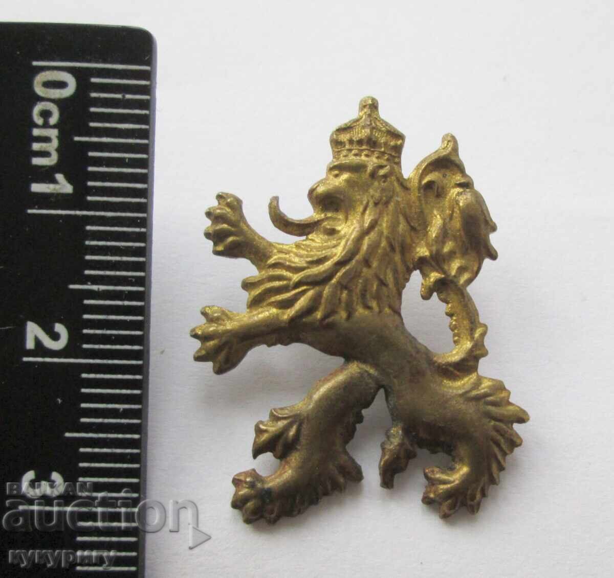 Old Imperial Cockade for Uniform lion cub with crown with price 30.00 BGN | € 15.34