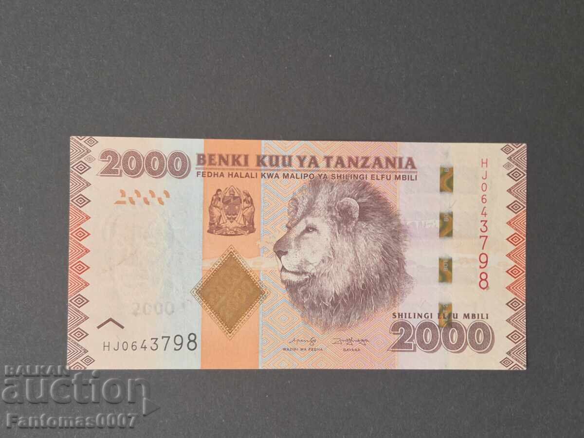 2000 Tanzanian Shillings UNC with price 6.10 BGN | € 3.12 2000 Tanzanian Shillings UNC with price 6.10 BGN | € 3.12