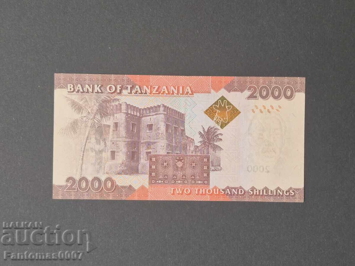 Delivery of 2000 Tanzanian Shillings UNC Delivery of 2000 Tanzanian Shillings UNC
