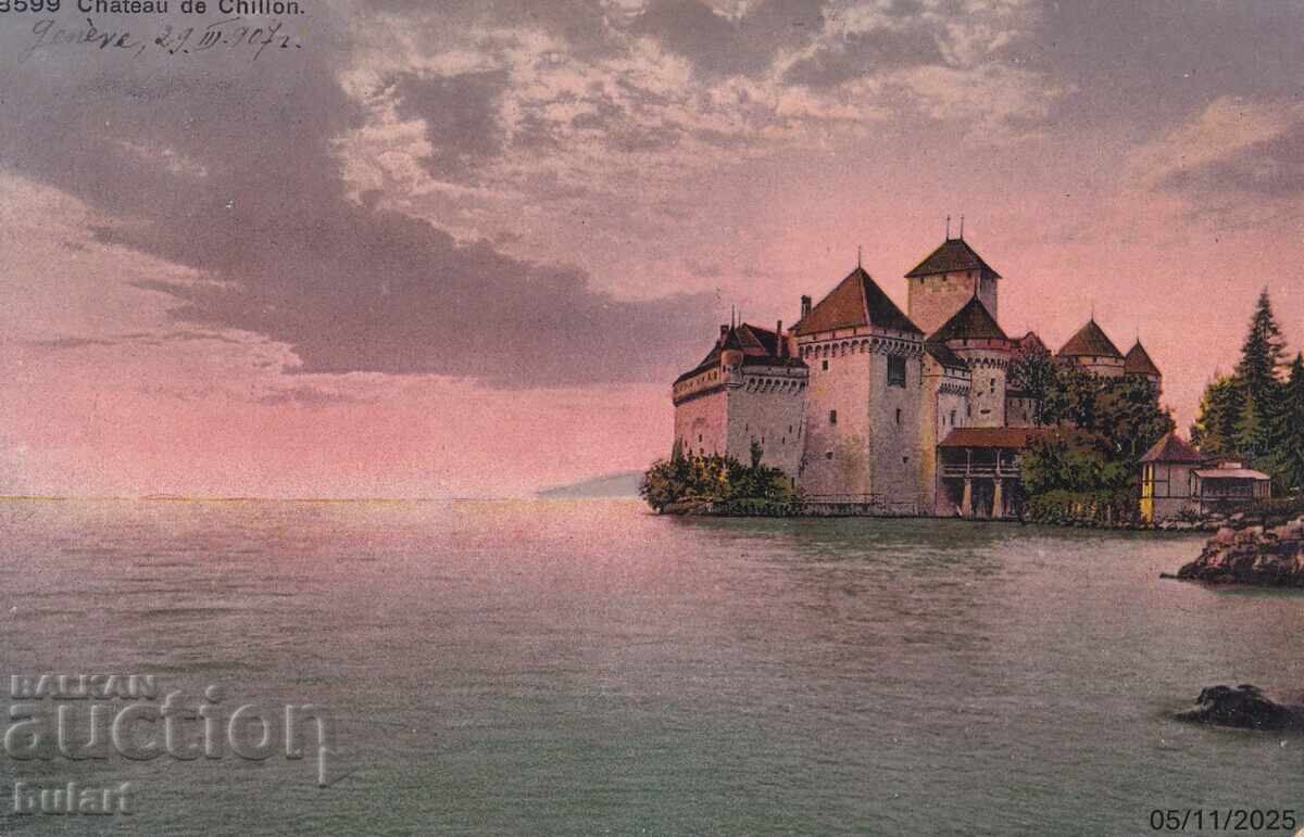 Пощенска картичка Царство Б-я Трън Пътувала ПК Пощенска картичка Царство Б-я Трън Пътувала ПК