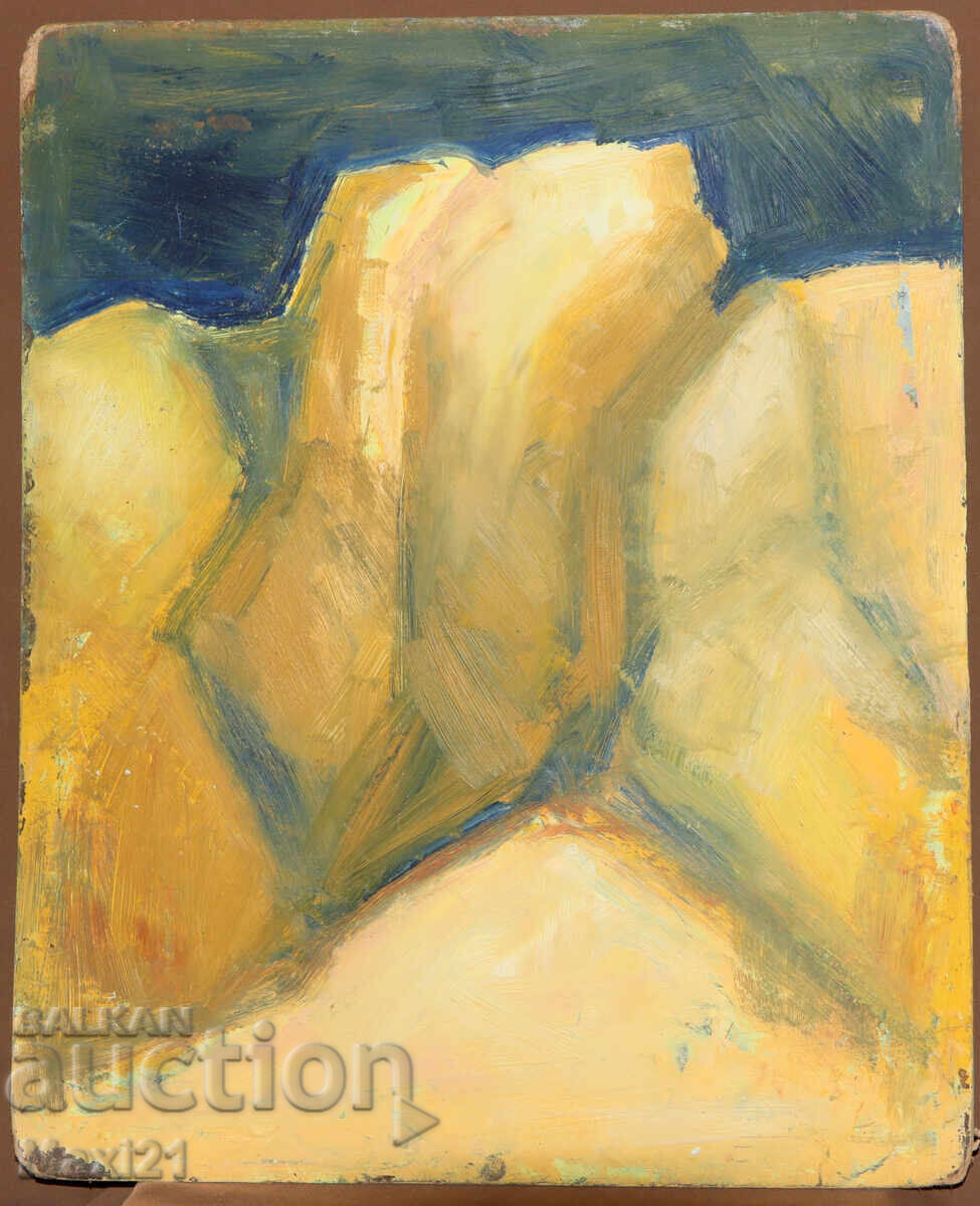 Tablou ulei pe pânză peisaj abstract cu preț 250.00 BGN | € 127.82 Tablou ulei pe pânză peisaj abstract cu preț 250.00 BGN | € 127.82