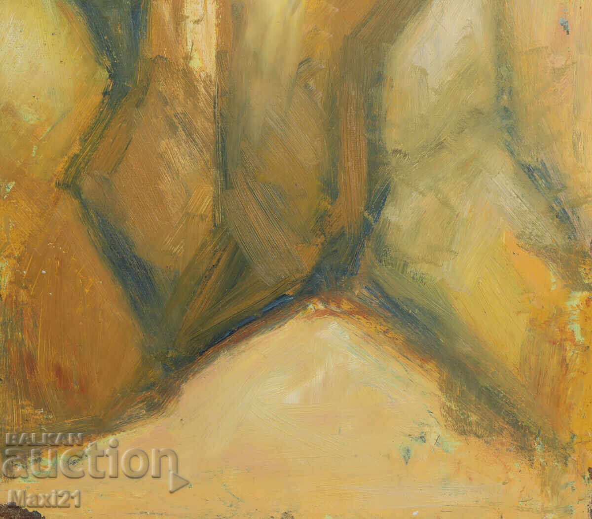 Tablou ulei pe pânză peisaj abstract - 6 Tablou ulei pe pânză peisaj abstract - 6