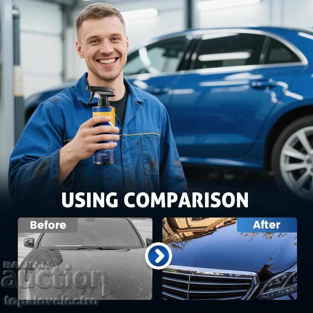 Licitație Spray de protecție pentru vopseaua auto 3-în-1 – curăță, lustruiește Licitație Spray de protecție pentru vopseaua auto 3-în-1 – curăță, lustruiește