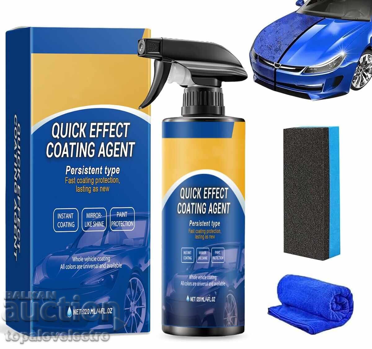 Spray de protecție pentru vopseaua auto 3-în-1 – curăță, lustruiește Spray de protecție pentru vopseaua auto 3-în-1 – curăță, lustruiește