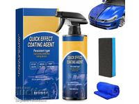 Spray de protecție pentru vopseaua auto 3-în-1 – curăță, lustruiește