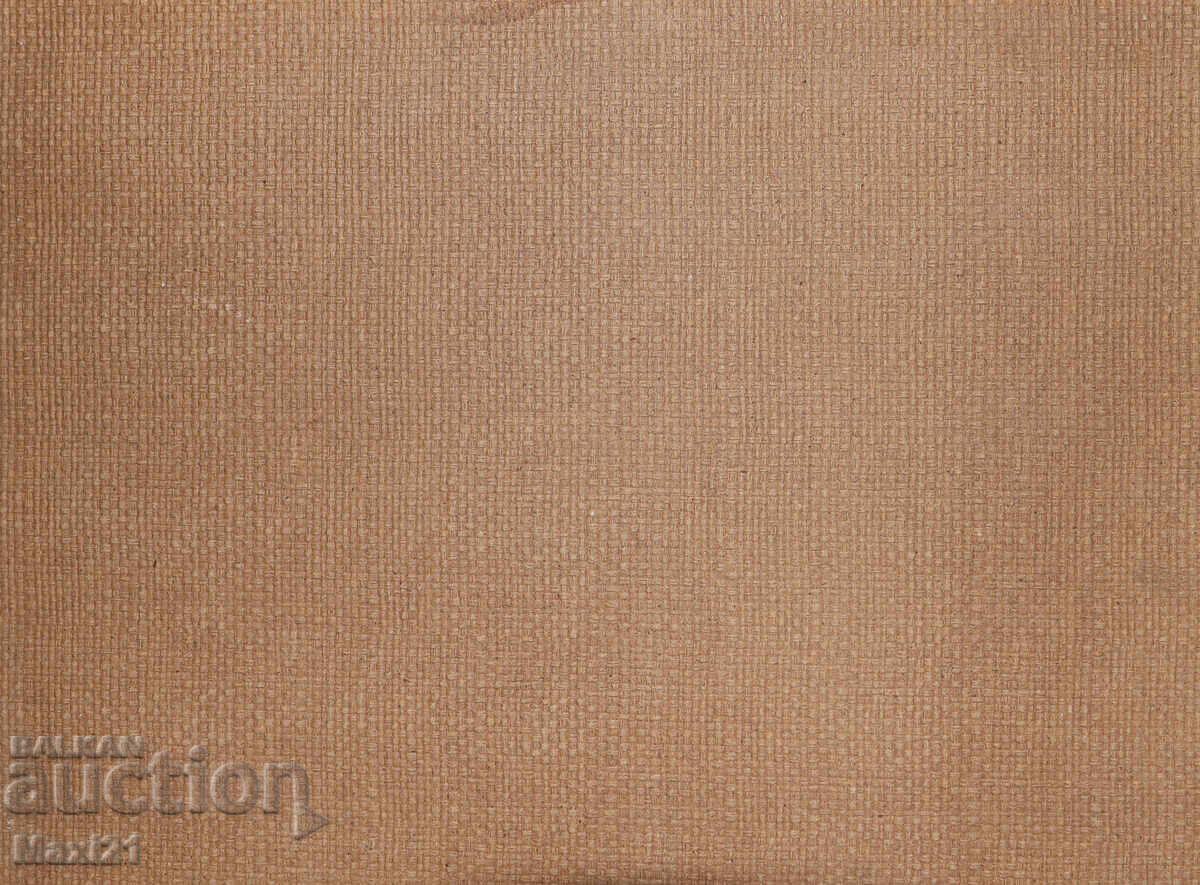 Oil painting city landscape nature signed 83y - 7