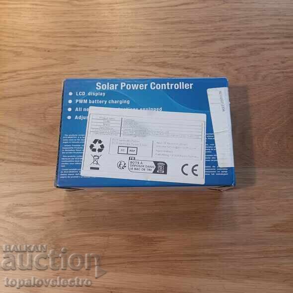 30A соларен контролер с LCD дисплей и USB портове – 12V/24V - 7