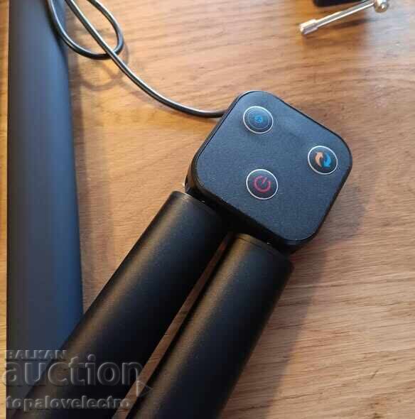 LED desk lamp with dual head, 24W, 80 cm, adjustable - 6