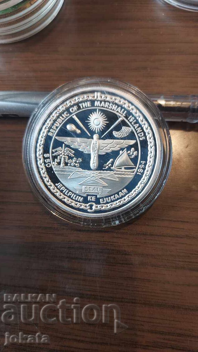 Marshall Islands ounce with price 120.00 BGN | € 61.36 Marshall Islands ounce with price 120.00 BGN | € 61.36