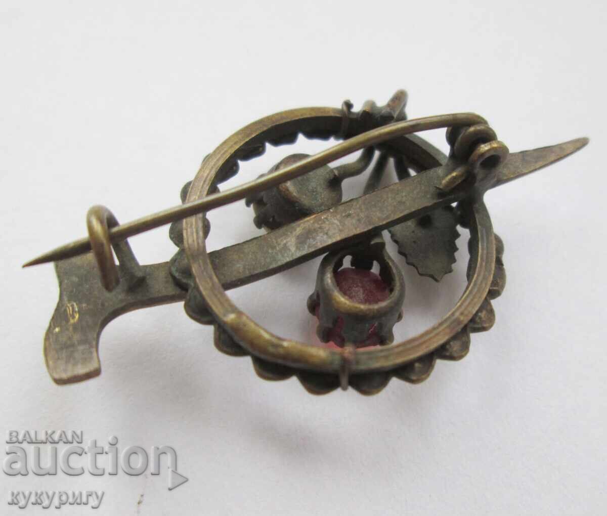 Παράδοση Παλαιό τουριστικό σήμα ορειβατικό καρφίτσα Βασίλειο Βουλγαρίας Παράδοση Παλαιό τουριστικό σήμα ορειβατικό καρφίτσα Βασίλειο Βουλγαρίας