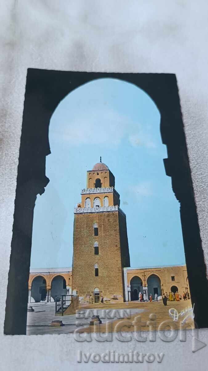 Π Κ Kairouan (Τυνησία) Μιναρές του Μεγάλου Τζαμιού 1964