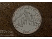 1993 - 100 лева Футбол. Първоначална цена само материал.