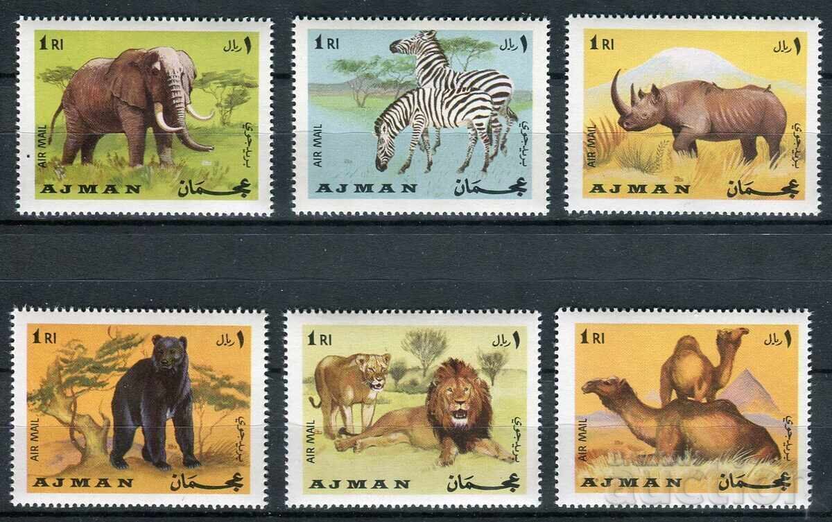 Ηνωμένα Αραβικά Εμιράτα/Ατζμάν 1969 MnH - Πανίδα, άγρια ζώα