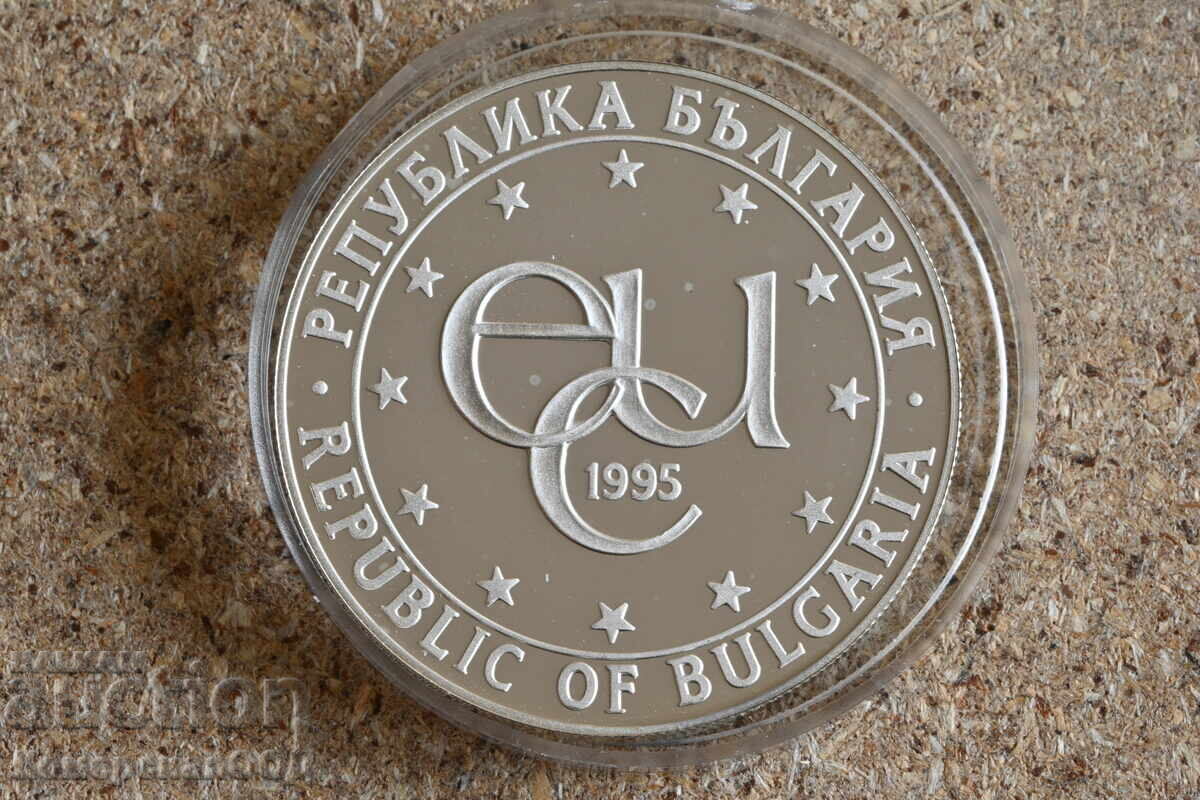 1995 - 1000 лева ECU. Първоначална цена само материал. с цена 136.00 лв. | € 69.54 1995 - 1000 лева ECU. Първоначална цена само материал. с цена 136.00 лв. | € 69.54