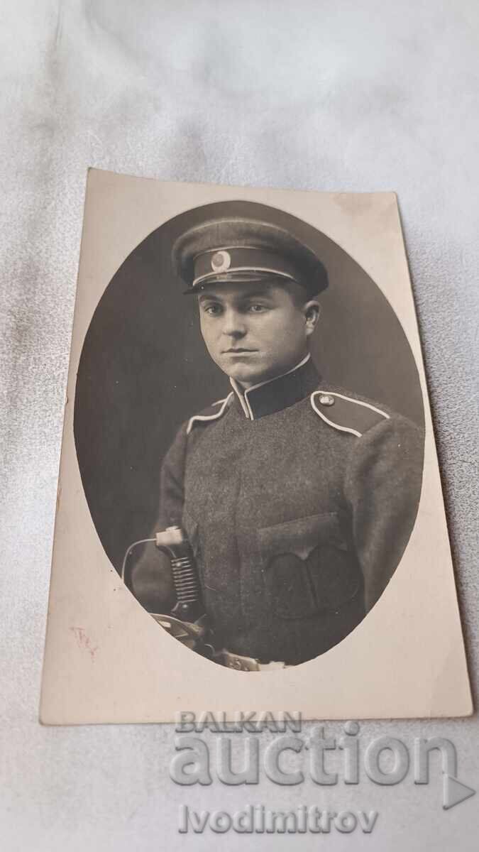 Picture of a Junior Officer with a Sabre Picture of a Junior Officer with a Sabre