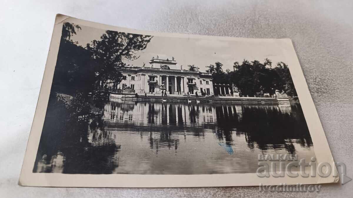 Ευχετήρια κάρτα WARZAWA Patac w Lazienkach 1955