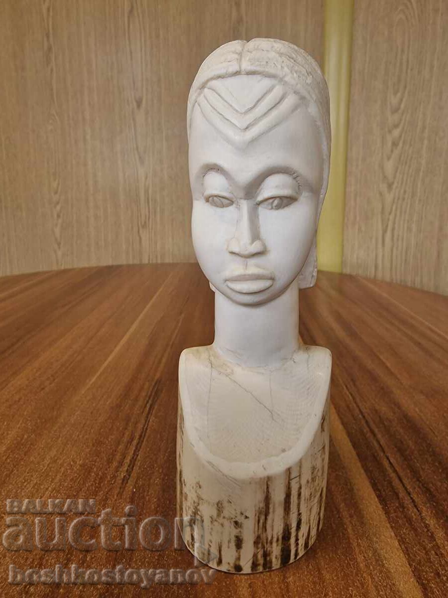 Ivory statuette 20 cm. 888 gr with price € 178.95 | 350.00 BGN