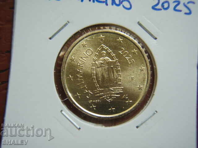 Delivery of 50 Euro Cents 2025 San Marino - Uncirculated Delivery of 50 Euro Cents 2025 San Marino - Uncirculated