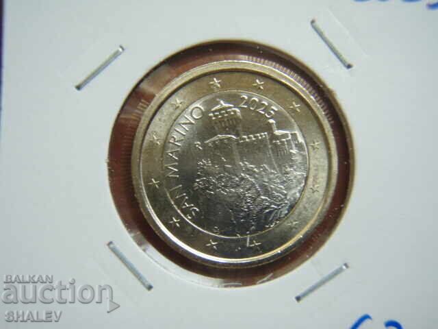 1 Euro 2025 San Marino - Uncirculated with price € 2.89 | 5.65 BGN 1 Euro 2025 San Marino - Uncirculated with price € 2.89 | 5.65 BGN